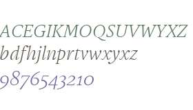 Gauthier FY W04 Italic