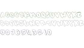 Murals Tribe Letter Outline