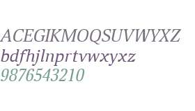 Deca Serif W01 Italic
