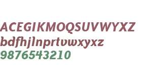 Bailey Sans ITC W04 Bold Italic