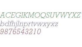 Rockwell Nova W10 Light Italic