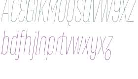 Titular Alt W00 Thin Italic