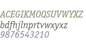 ITC Officina Serif Std Book Italic