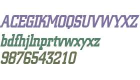 Geo 957-Condensed Bold Italic
