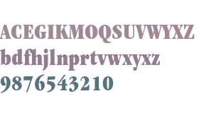 ITC Garamond Ultra Condensed