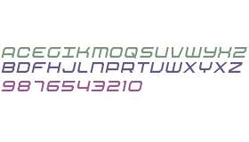Nextwave Condensed Italic