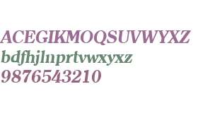 Clarity Serif Heavy SF Bold Italic