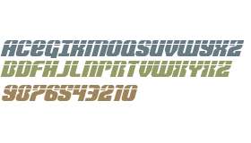 Nightwraith Laser Italic