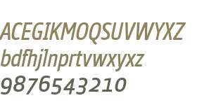 UbikCondensed W01 Italic