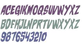 Charmling Staggered Italic