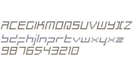 Radio Space Bitmap Italic