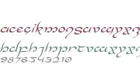 Half-Elven Expanded Italic