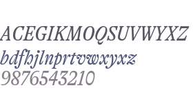 GT Alpina Cond Regular Italic