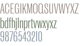 MFEK Sans Rounded ExtraCondensed Light