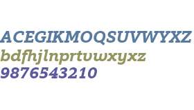 EquipSlab W03 Bold Italic