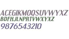 Engebrechtre Expanded Bold Italic V2