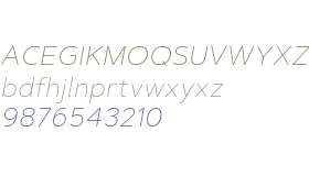Artegra Soft Thin Italic