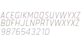 Tolyer No.1 Thin Italic