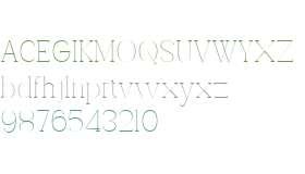 font 91 Thin