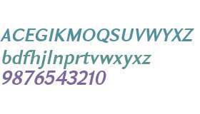 GHEA Koryun W01 DemiBold Italic