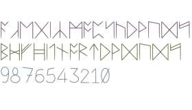 Standard Celtic Rune Ex Regular