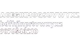 MADE Okine Sans Black Outline