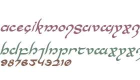 Half-Elven Bold Italic Bold Italic