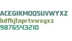 Bunken Tech Sans W01 ExtraBold