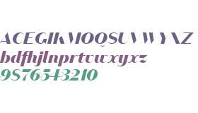 Domaine Sans Fine ExBold Italic