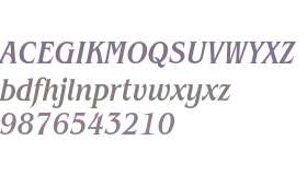 ITC Benguiat Medium Condensed Italic