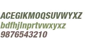 Helvetica Neue LT Com 87 Heavy Condensed Oblique V2