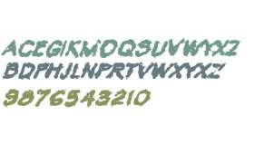 VTC Krinkle-Kut Bold Italic