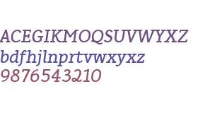 Karlo Serif W00 Medium Italic