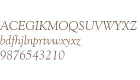 Goudy Old Style Italic BT