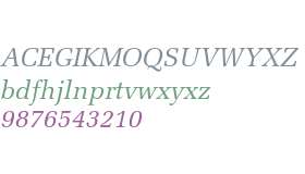 Melior LT Std Italic