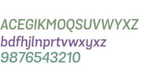 Grota Sans W00 SemiBold Italic
