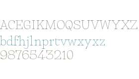 Halibut Serif Thin