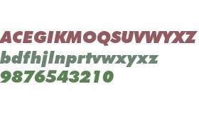 FuturaBT W01 ExtraBlack Italic