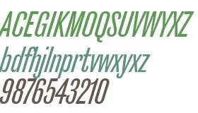 Caslon Doric Cond Medium Italic