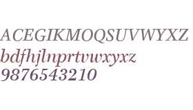 Claridge W00 Italic