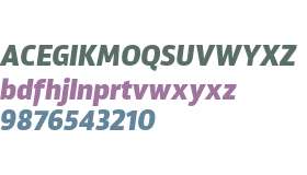 Akwe Pro ExtraBold Italic