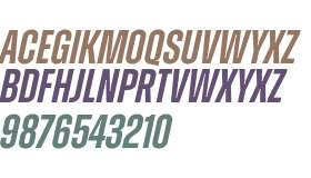 Zuume SemiBold Italic