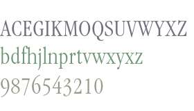 Garamond Itc T Light Condensed