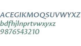 Proza W04 SemiBold Italic