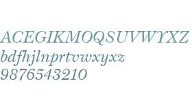 Monticello LT W01 Italic