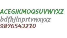 Obliqua ITC W01 Bold Italic