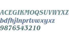 ITC Benguiat Bold Condensed Italic