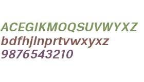 Eurotypo Sans Semi Bold Italic