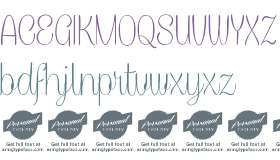 Caneletter Script Thin Personal