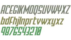 Falzon Expanded Italic